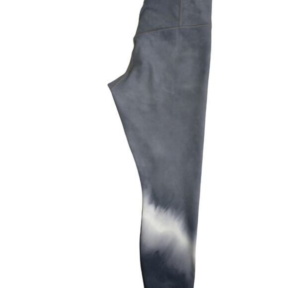 Athleta Elation 7/8 Tight Legging Wmn's Sz S Gray White Tie Dye Athletic pants - Picture 5 of 13